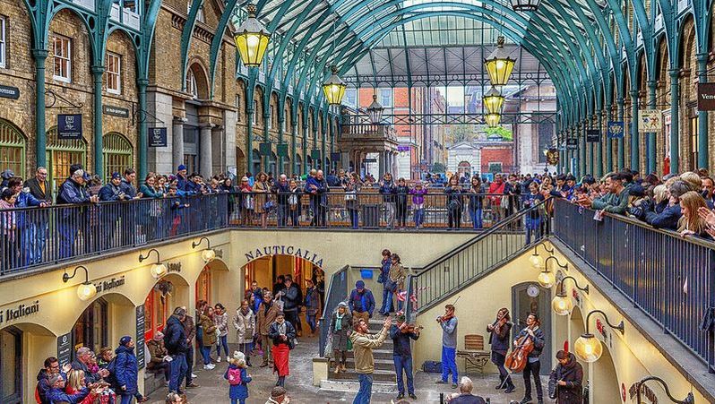 Covent Garden - THE TEAL GUIDE TO LONDON: MARKETS EDITION